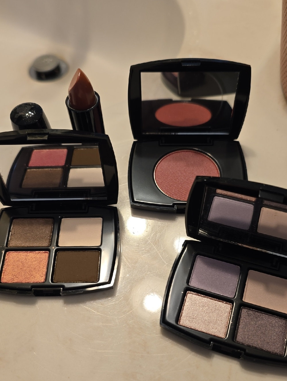 Lancome Lot Of Women Makeup Palette Set in Pink, Mauve and Brown Shades